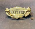 Brass Letter Flap & Door Knocker — Brass, 1920's