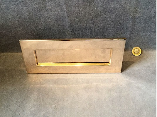 Brass Letter Flap — Brass, 1930's
