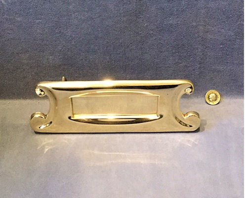 Brass Letter Flap — Brass, 1906