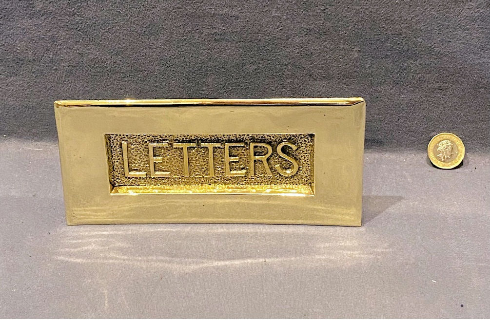 Brass Letter Flap — Brass, 1920's