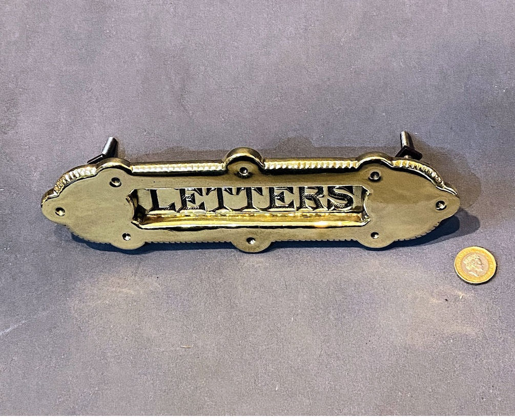 Brass Letter Flap — Brass, 1920's