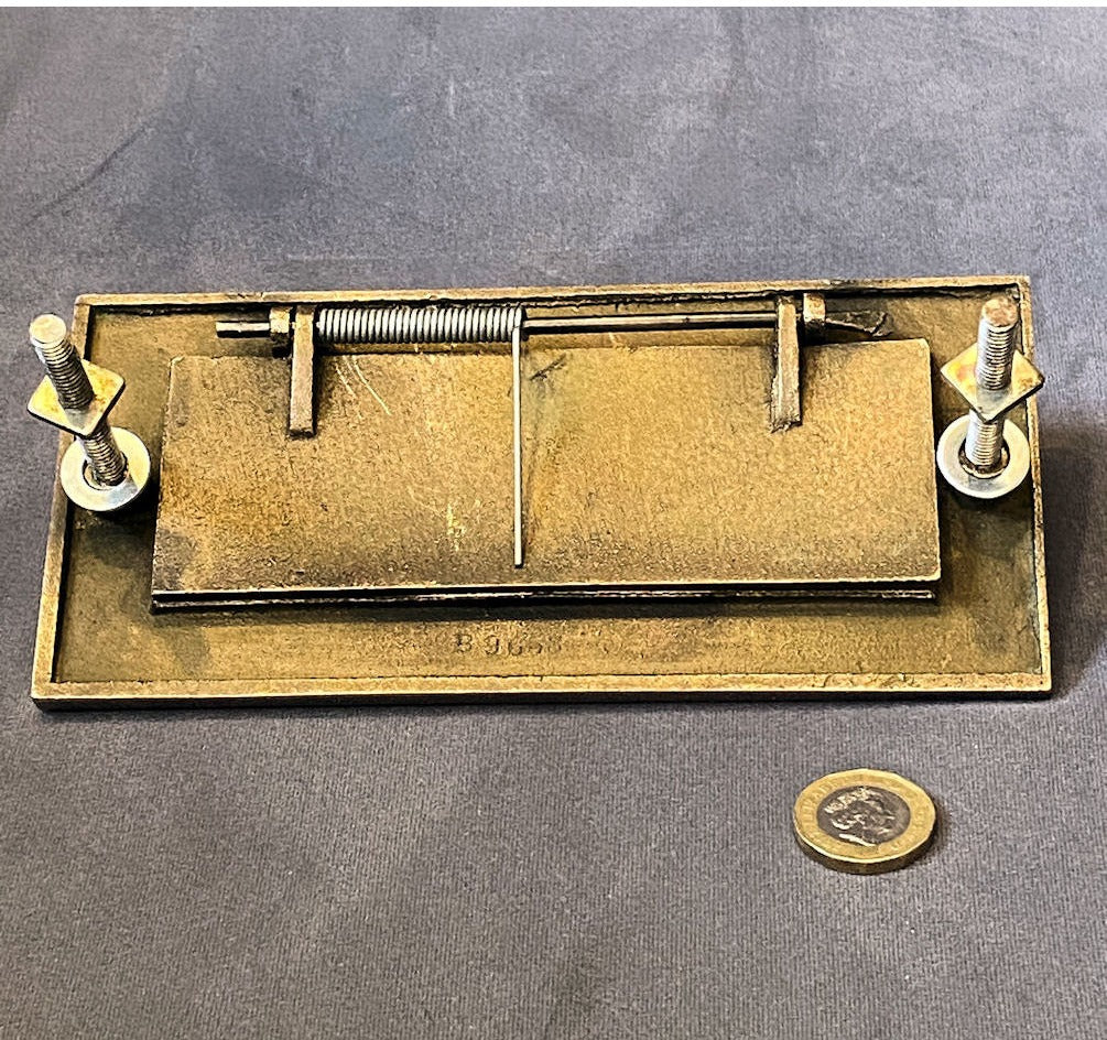 Brass Letter Flap with Door Pull — view 4