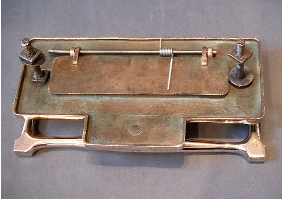 Brass Letter Flap with Integral Knocker — view 2