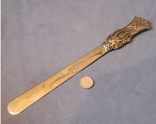 Brass Letter Opener — view 2