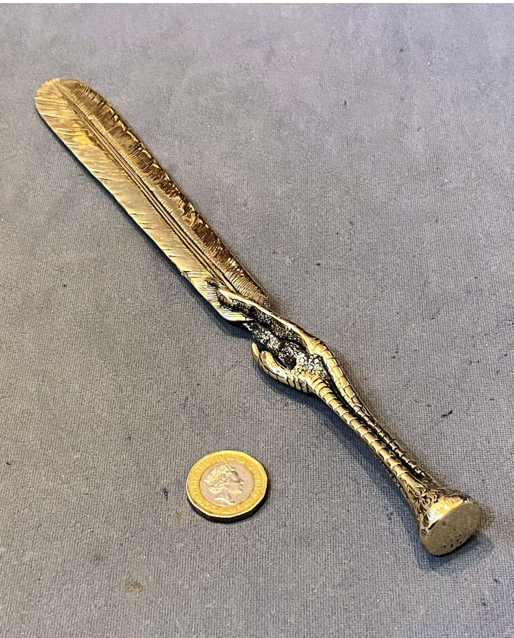 Brass Letter Opener — view 2