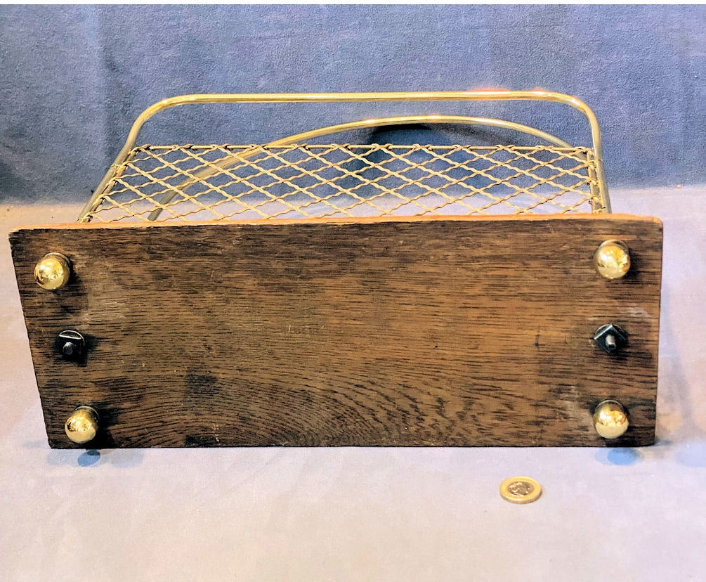 Brass Magazine Rack — view 4
