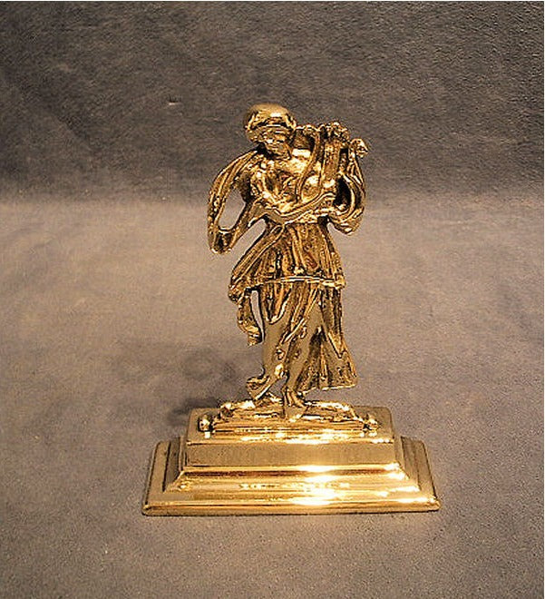 Brass Mantel Ornament — Brass, 1920's