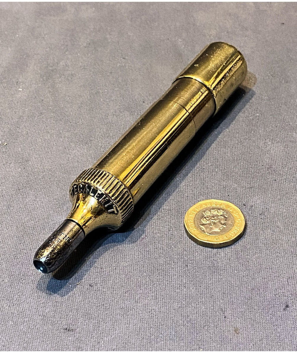Brass Motorcycle Grease Gun — view 2