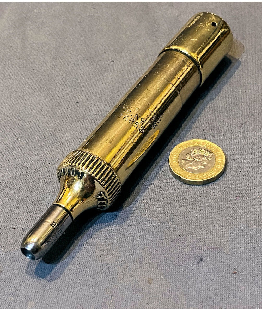 Brass Motorcycle Grease Gun — view 3