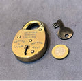 Brass Padlock — Brass, 1920's