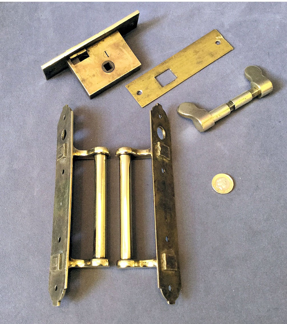 Brass Patent Door Latch Set — view 3