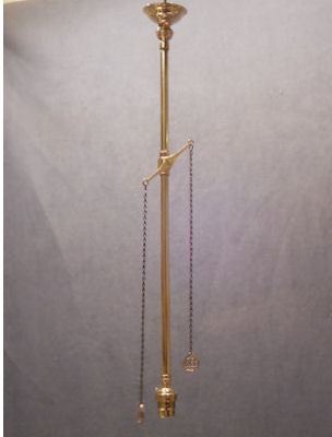 Brass Pendant Light Fitting — view 2