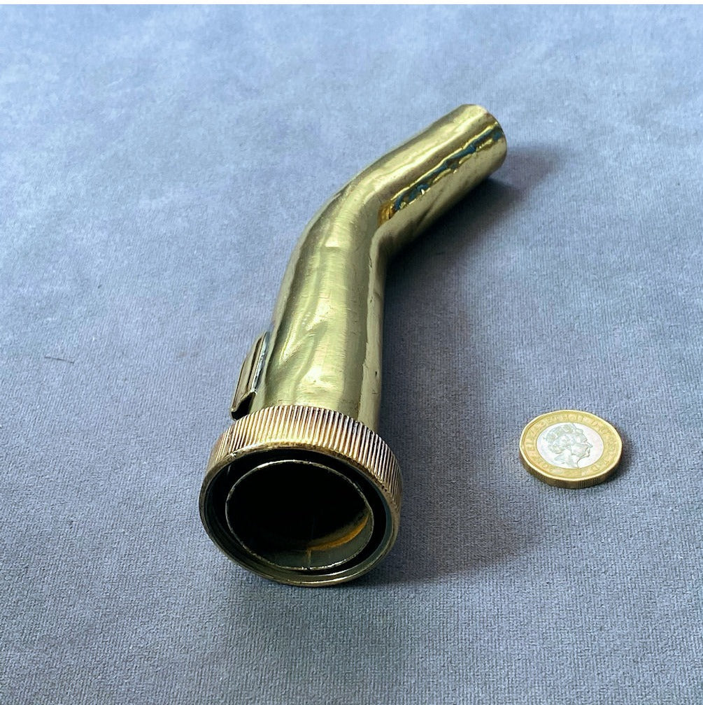 Brass Petrol Can Pouring Spout — view 3