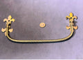 Brass Pew Rail for Umbrella — Brass, late 19th century