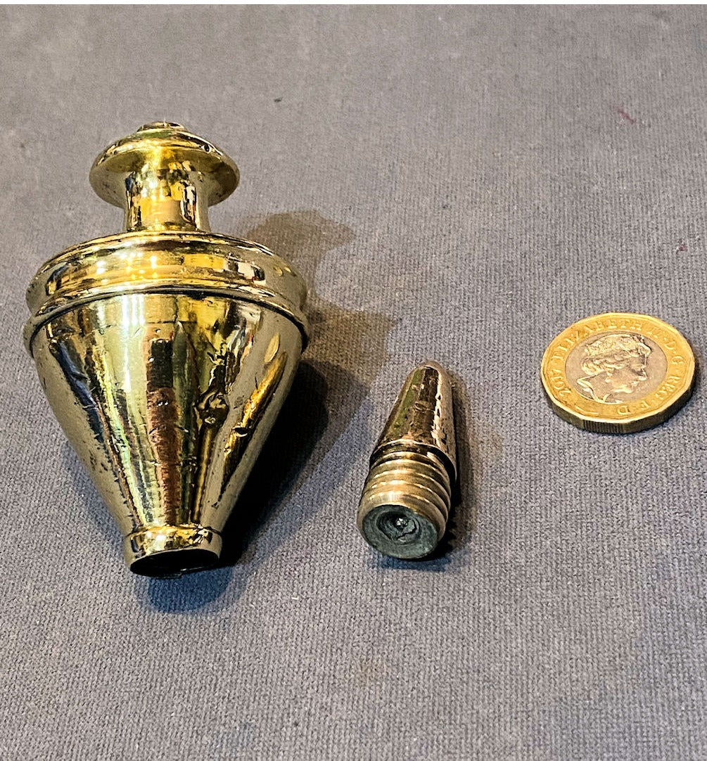 Brass Plum Bob — view 3