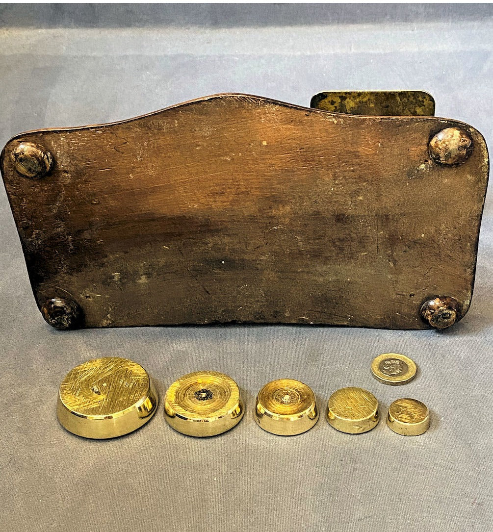 Brass Postal Balance — view 5
