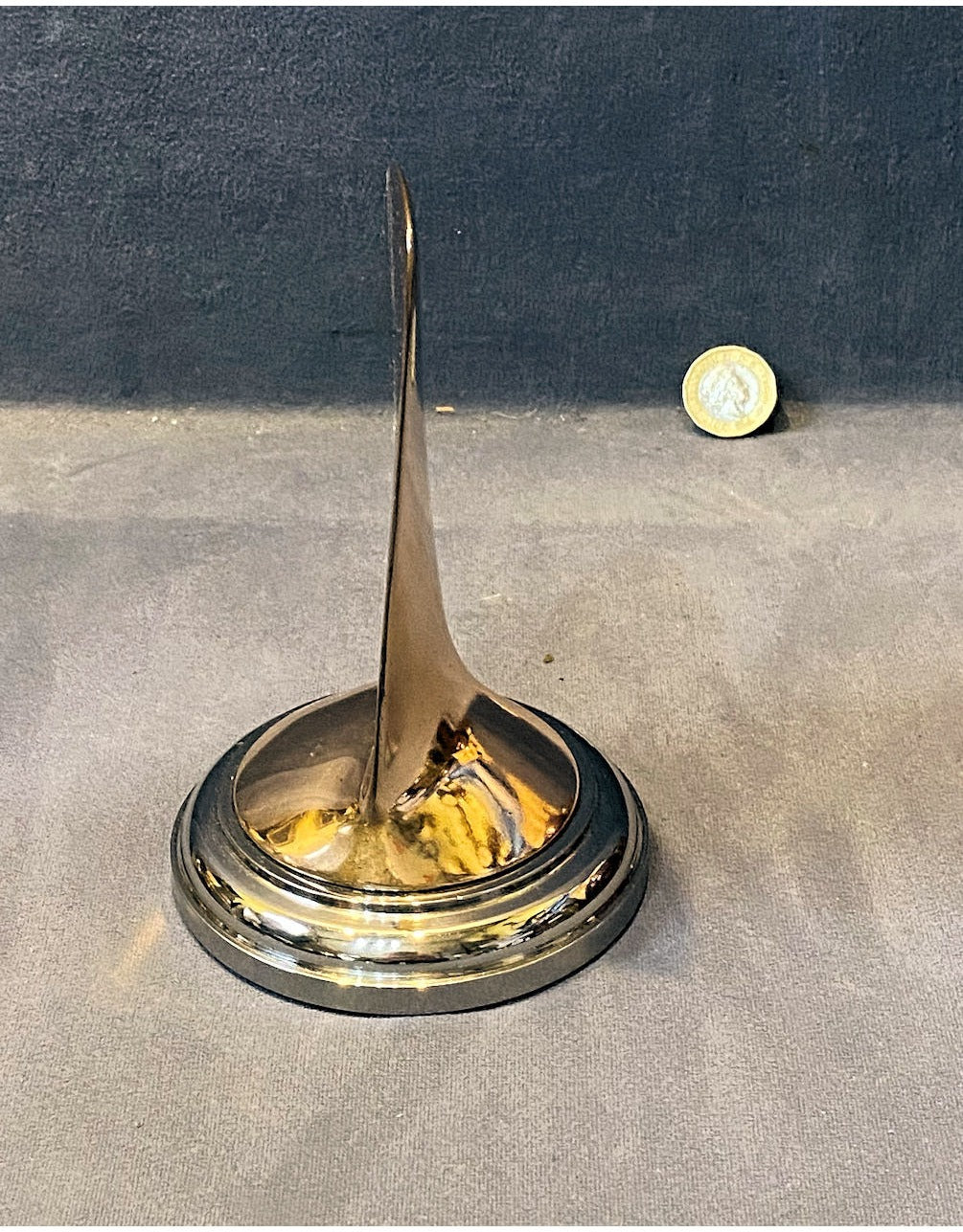 Brass Propeller Blade Trophy — view 3
