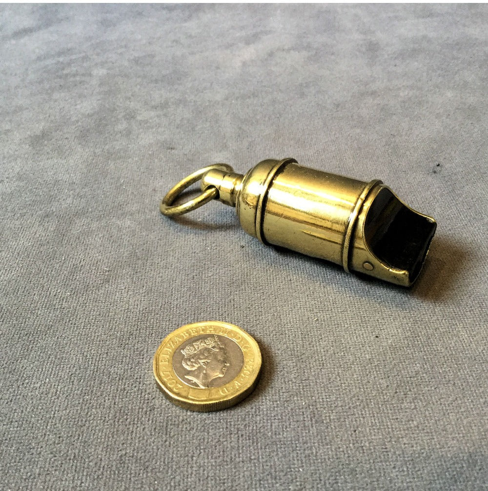 Brass Scottish Whistle — view 2