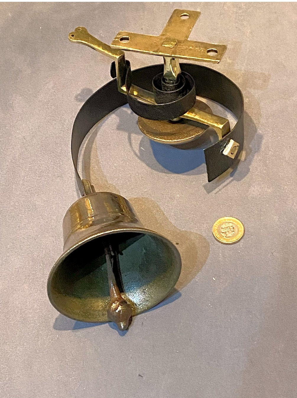 Brass Servants Intercom Bell — view 3
