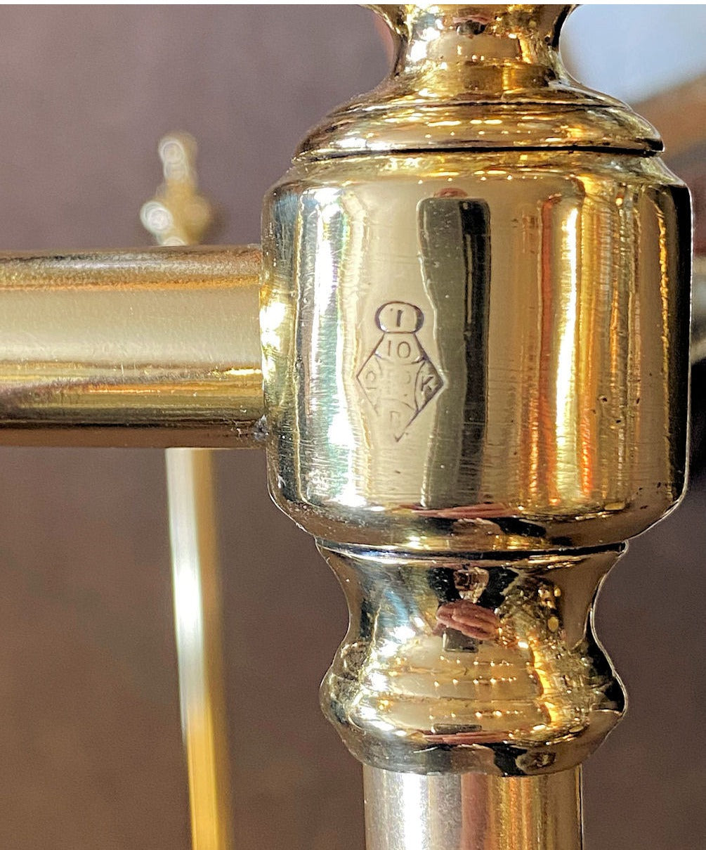 Brass Umbrella Stand with 12 Sections — view 3