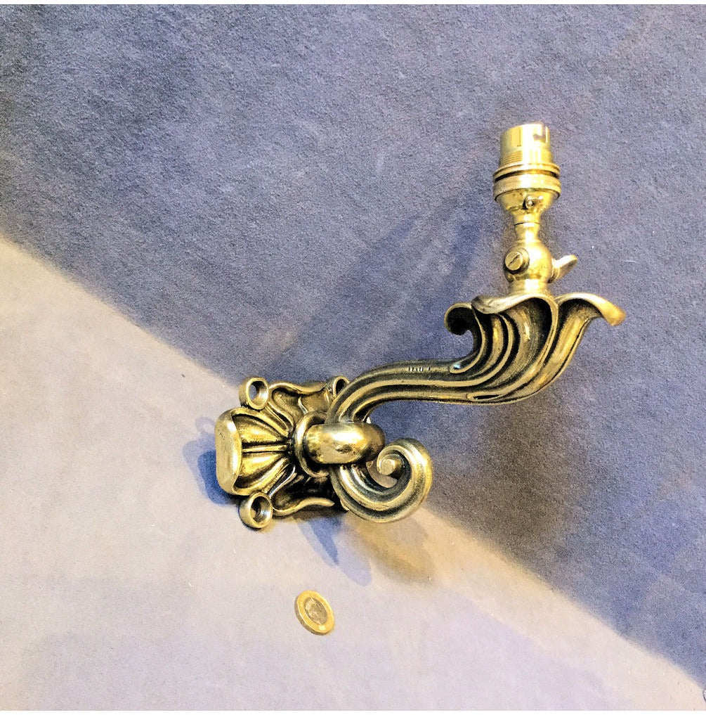 Brass Wall Light — view 2