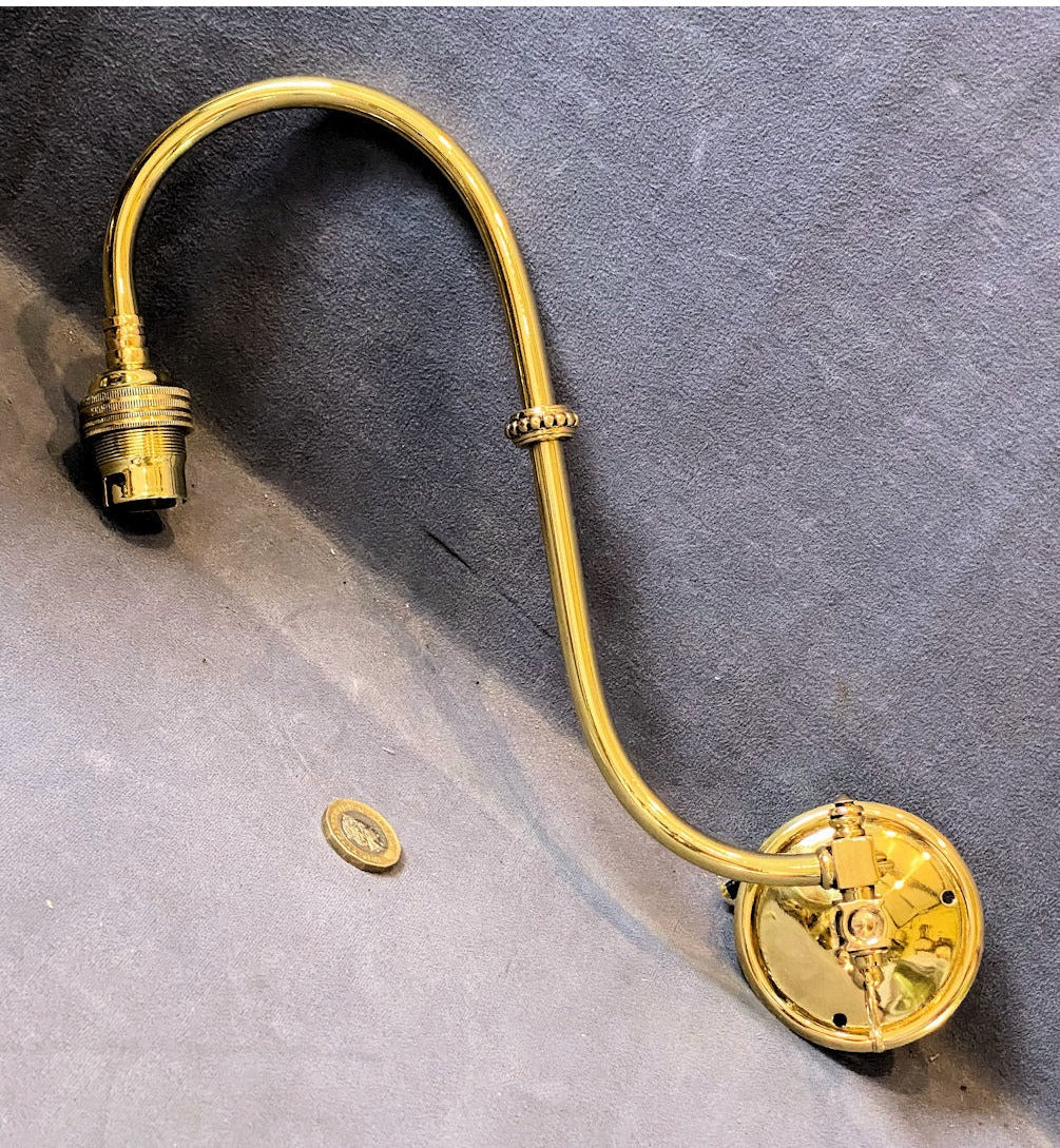 Brass Wall Light — view 3