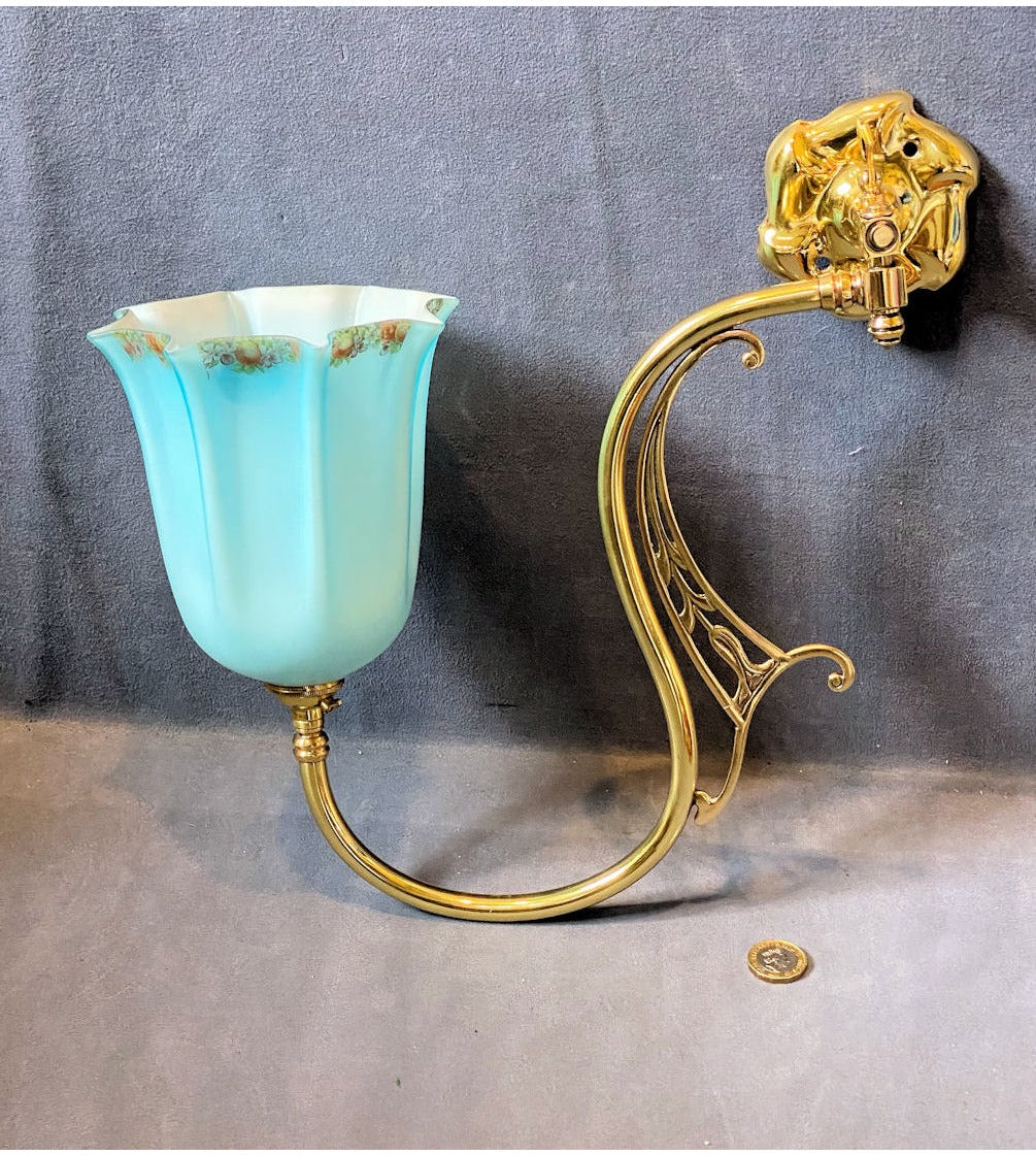 Brass Wall Light — view 2