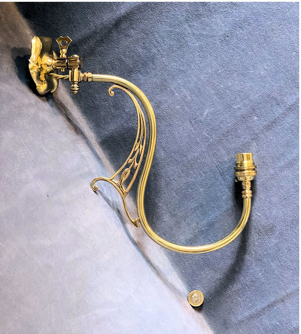 Brass Wall Light — view 4