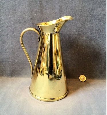 Brass Water Jug — Brass, 1920's