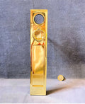 Brass Yale Lock Door Knocker with Letter Flap — Brass, 1920's