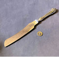 Bread Knife — Steel, late 19th century