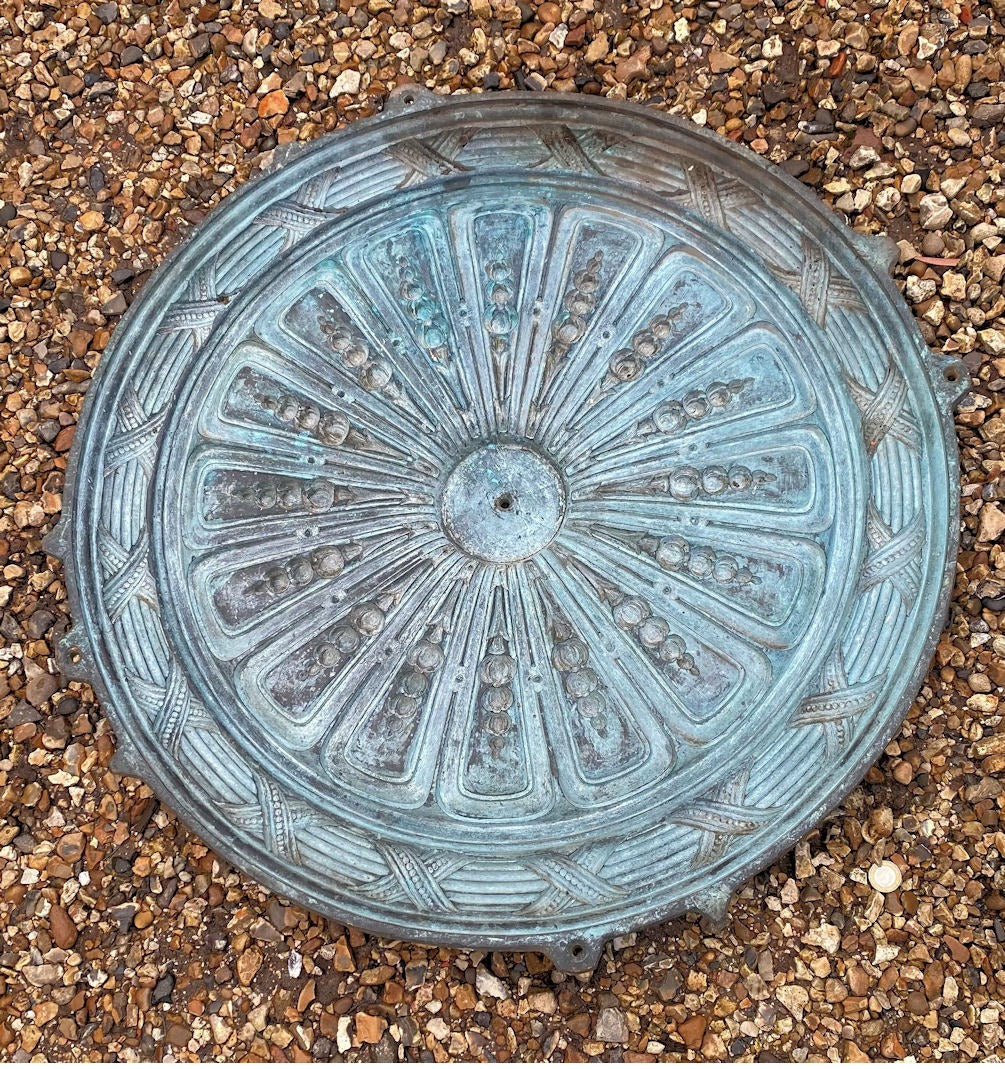 Bronze Ceiling Rose Mould — Bronze, late 19th century