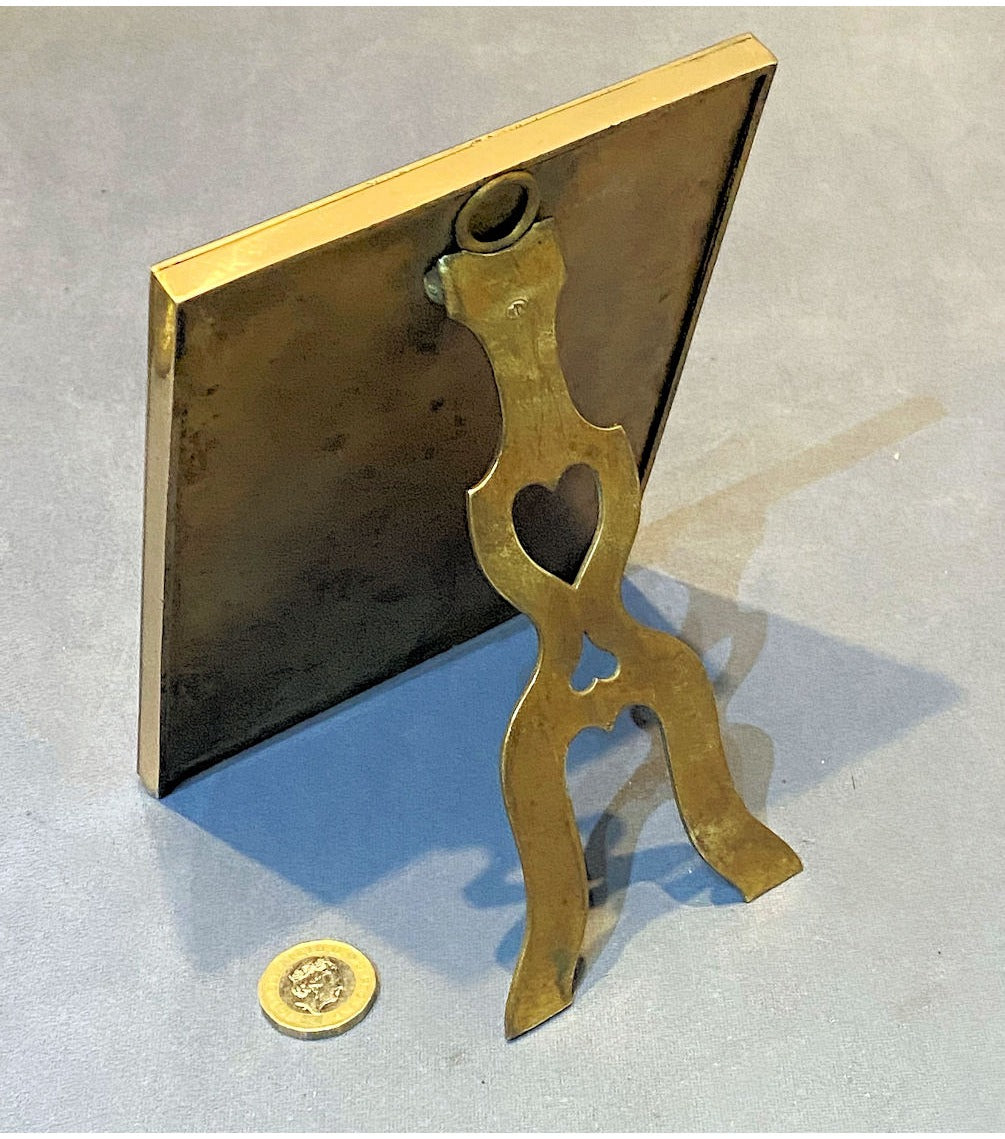 Bronze Champleve Enamel Photo Frame — view 2