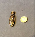 Bronzed Keyhole with Cover — Bronze, 1920's