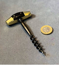 Buffalo Handled French Corkscrew — Steel, 1920's