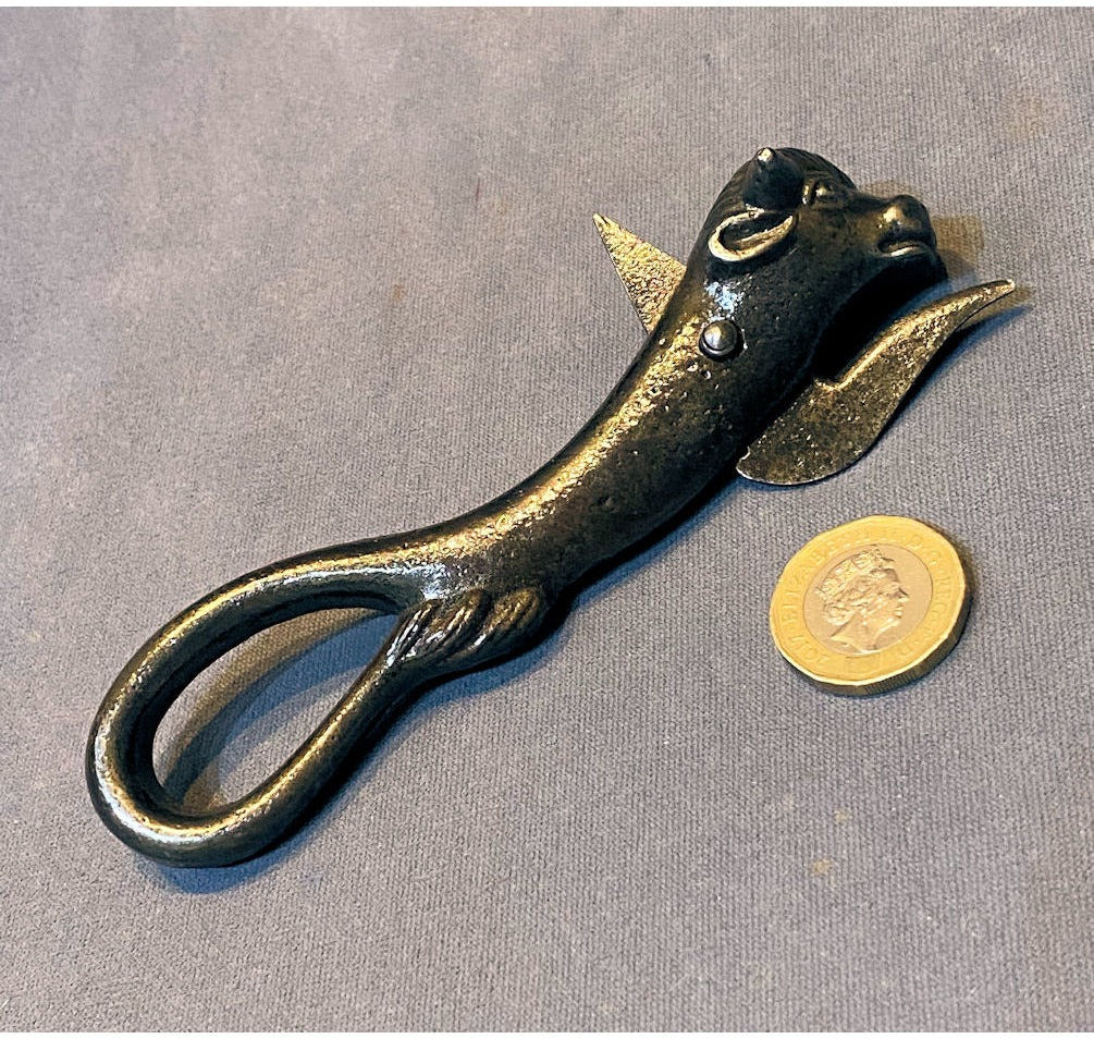 Bulls Head Cast Iron Can Opener — view 2