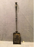 Burnished Steel Fireside Shovel — Steel, mid 19th century