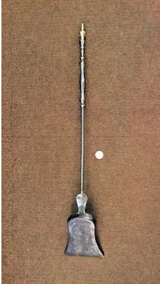 Burnished Steel Fireside Shovel — view 2