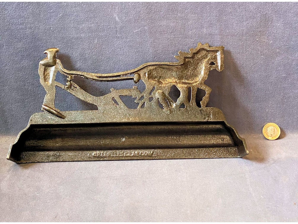 Burns Ploughman Mantle Ornament — view 2