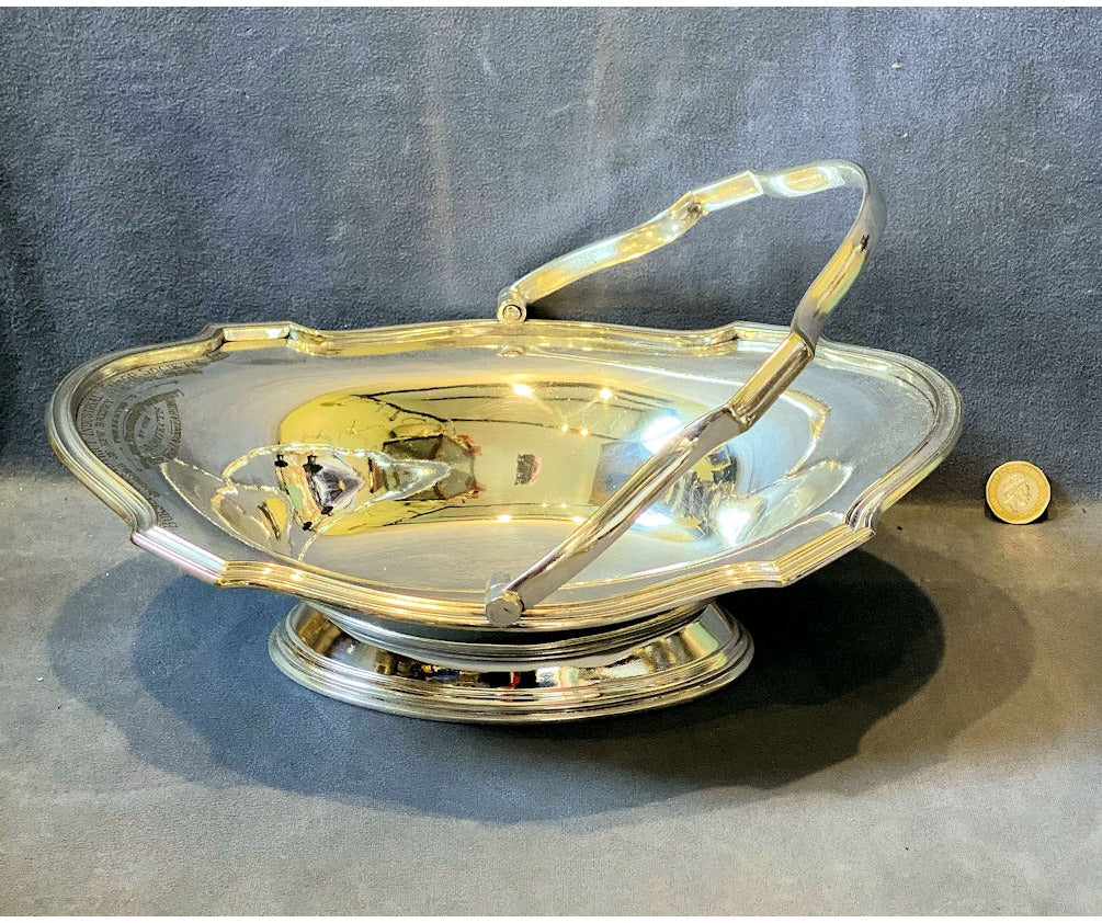 Burslem Co-op Society 1923 Presentation Bread Basket — view 3