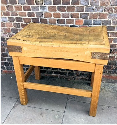 Butchers Block on Base — view 2