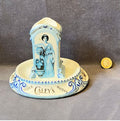 Caleys Mineral Water Match Striker — Ceramic, 1920's