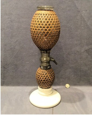 Cane Covered Soda Syphon — view 2