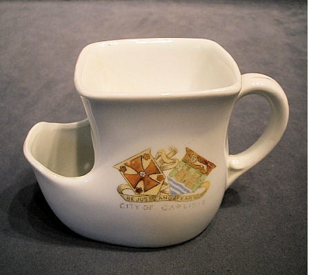 Carlisle Shaving Mug — Ceramic, 1920's