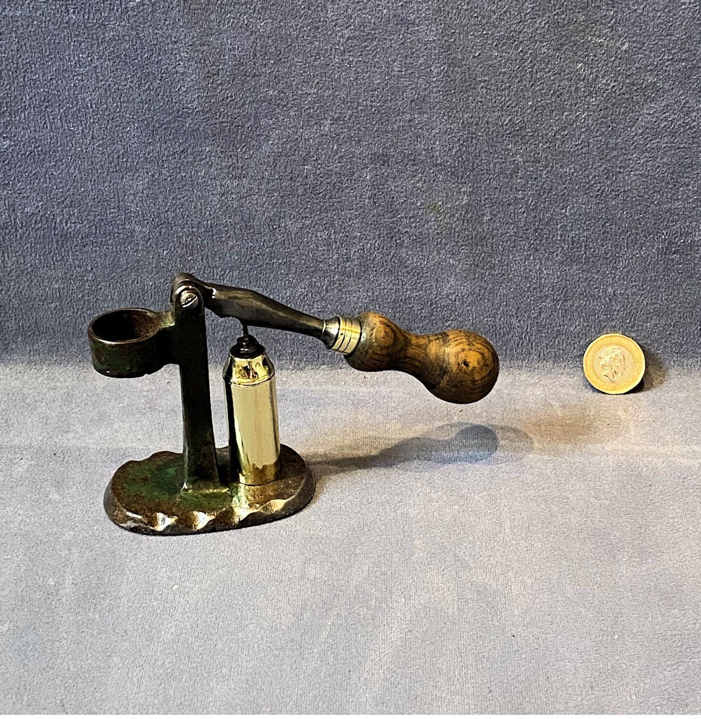 Cartridge Reloading Tool — Iron, late 19th century