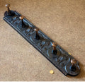 Carved Oak Coat Rack — Oak, late 19th century