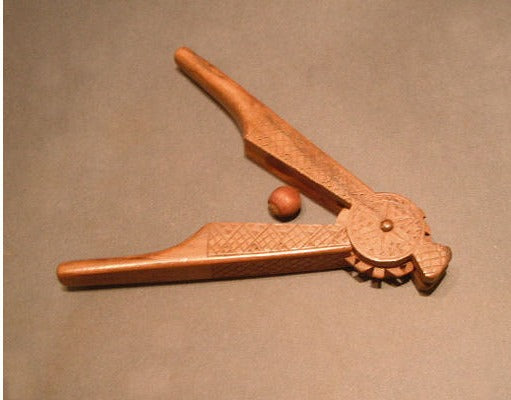 Carved Wooden Nutcracker — view 2