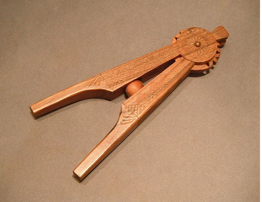 Carved Wooden Nutcracker — Wood