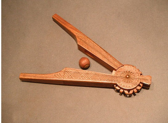 Carved Wooden Nutcracker — view 2
