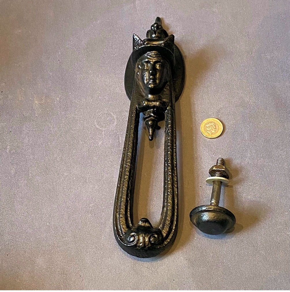 Cast Iron Door Knocker — Cast iron, 1920's